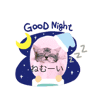 猫好きスタNO1ฅ•ω•ฅ（個別スタンプ：4）