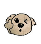 ふわふわらぷちゃん（個別スタンプ：1）