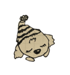 ふわふわらぷちゃん（個別スタンプ：8）