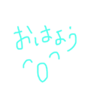 かとりいぬ_らくがき（個別スタンプ：3）