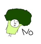 ブロッコリーの中の人。（個別スタンプ：4）