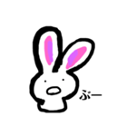 コマったウサギたち（個別スタンプ：17）
