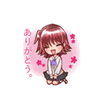 ちびキャラガールズスタンプ（個別スタンプ：4）