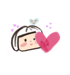 はなちゃんの1日 (あいさつ編)（個別スタンプ：4）