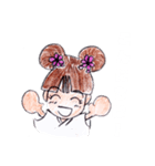 おねだりミコちゃん（個別スタンプ：9）