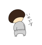おちつきのないメガネ（個別スタンプ：2）