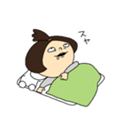 おちつきのないメガネ（個別スタンプ：4）