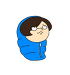 おちつきのないメガネ（個別スタンプ：17）