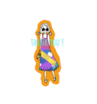 The girls ！（個別スタンプ：4）