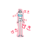 The girls ！（個別スタンプ：5）