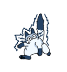 Ye-o, ニャ ニャ. 日本語！（個別スタンプ：17）