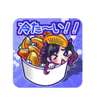 めしガール野球観戦スタンプ（個別スタンプ：4）