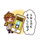 めしガール野球観戦スタンプ（個別スタンプ：29）
