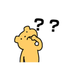 日常のくまさん1（個別スタンプ：9）