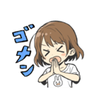 女の子の敬語とタメ語のスタンプ（個別スタンプ：14）