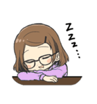 女の子の敬語とタメ語のスタンプ（個別スタンプ：28）