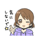 女の子の敬語とタメ語のスタンプ（個別スタンプ：30）