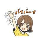 女の子の敬語とタメ語のスタンプ（個別スタンプ：35）