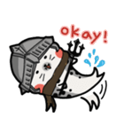 あざらし ふとる ナイト P（個別スタンプ：3）