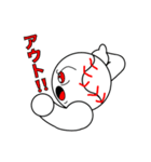 キャッチボールスタンプ（個別スタンプ：3）