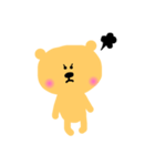 黄色いくまさん（個別スタンプ：6）