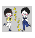 うおプロ【音楽筋肉夫婦】（個別スタンプ：4）