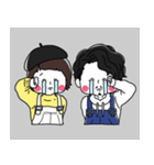 うおプロ【音楽筋肉夫婦】（個別スタンプ：6）