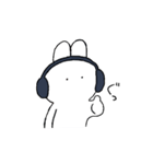 うさぎじゃないよ。Usanonだよ。2（個別スタンプ：1）