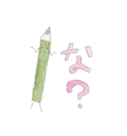 えんぴつとゆかいな仲間たち（個別スタンプ：35）