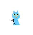 みずいろあくま（個別スタンプ：32）