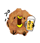 唐揚げが・・・（個別スタンプ：23）
