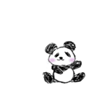 落書きパンダさん（個別スタンプ：23）