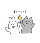 ねこちゃんたちのあいさつスタンプ（個別スタンプ：24）