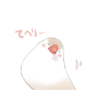 ていねいな毎日文鳥（個別スタンプ：26）