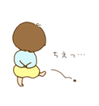 ふんわりやさしい  男の子（個別スタンプ：5）