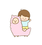 ふんわりやさしい  男の子（個別スタンプ：16）