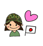 陸上自衛官嫁＆彼女用（個別スタンプ：37）