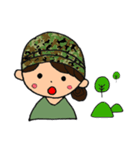 陸上自衛官嫁＆彼女用（個別スタンプ：38）