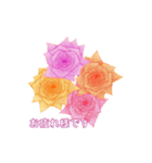 薔薇色スタンプ（個別スタンプ：1）