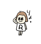 イニシャルシリーズ(R)（個別スタンプ：6）