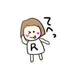 イニシャルシリーズ(R)（個別スタンプ：7）