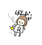 イニシャルシリーズ(R)（個別スタンプ：9）