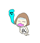 イニシャルシリーズ(R)（個別スタンプ：16）