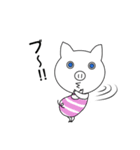 ときどき三匹のこぶた2＊日常会話プラス＊（個別スタンプ：4）