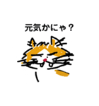 ご機嫌にゃん太郎（個別スタンプ：1）