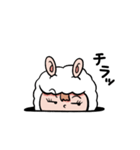 アルパカを着た少女（個別スタンプ：35）