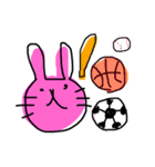ゆるゆるウサギ ②（個別スタンプ：20）