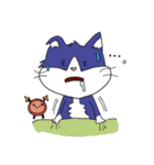 ノンパイと新しいともだち（個別スタンプ：8）