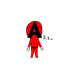 ABC戦隊    アルファベッタ−（個別スタンプ：1）