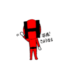 ABC戦隊    アルファベッタ−（個別スタンプ：10）